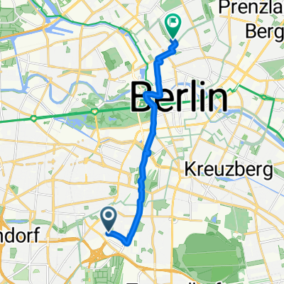 Euref-Campus, Berlin nach Gartenstraße, Berlin