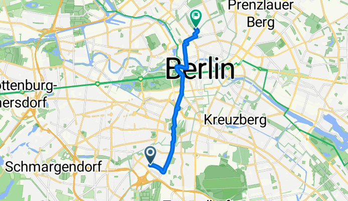 Euref-Campus, Berlin nach Gartenstraße, Berlin