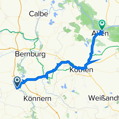Von der Saale zur Elbe