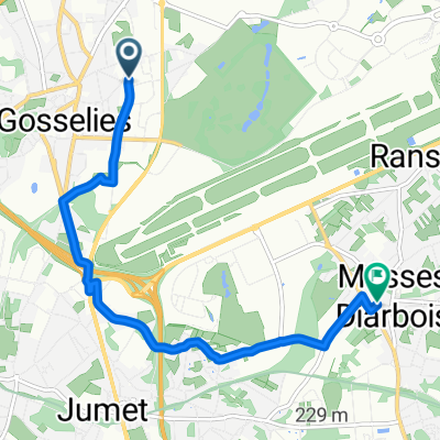 De Rue Du Chemin De Fer à Rue Masses Diarbois