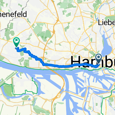 Bergstraße, Hamburg nach Tönninger Weg, Hamburg