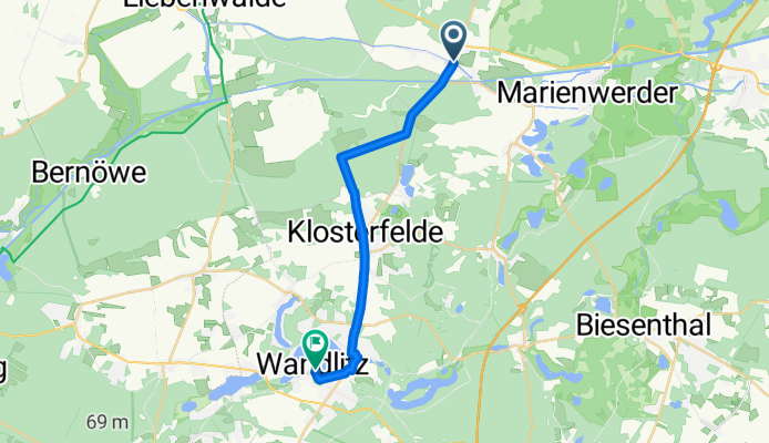 Schorfheidestraße nach Breitscheidstraße