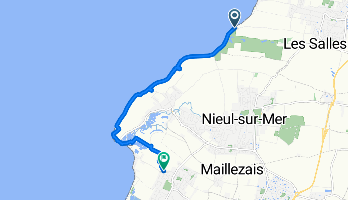 Rue de la Conche, Marsilly à Rue de Beauséjour, L'Houmeau