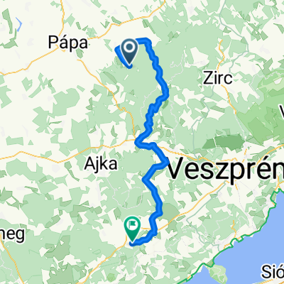 Útvonal innen: Névtelen Út