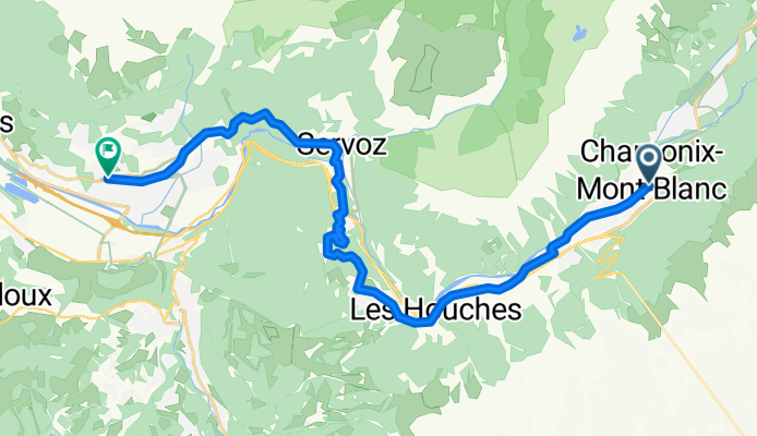 chamonix to passy and back