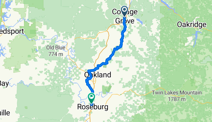 Cottage Grove - Roseburg