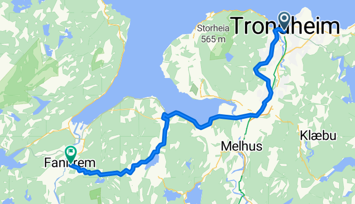 001: Trondheim – Fannrem (PLANNING) - 002: Fannrem – Voll (PLANNING) - 003: Voll – Oppdal (PLANNING) - 004: Oppdal – Hjerkinn (PLANNING) - 005: Hjerkinn – Do...