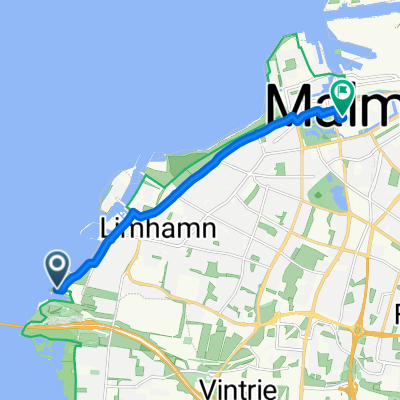 Hammars stig, Limhamn to Tegelgårdsgatan, Malmö