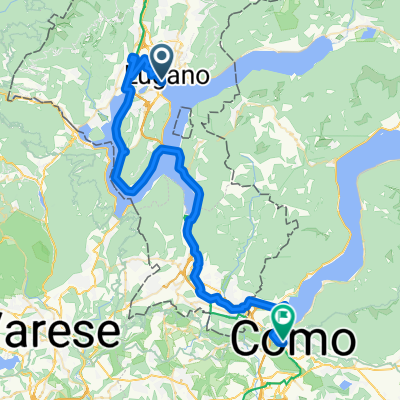 Via Montarina to Viale Fratelli Rosselli