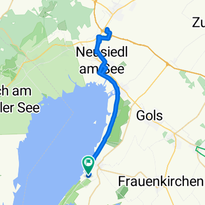 Podersdorf am See nach Parndorf