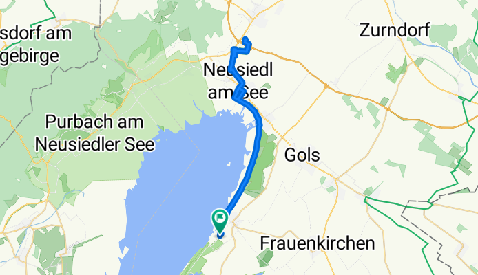 Podersdorf am See nach Parndorf