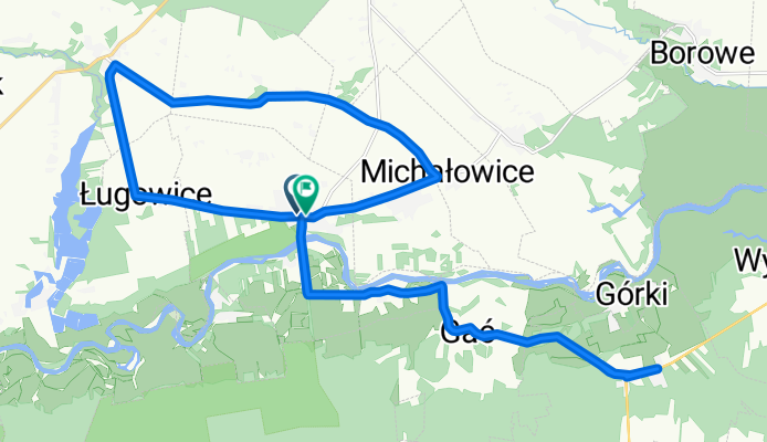 Tomczyce, Mogielnica do Tomczyce, Mogielnica