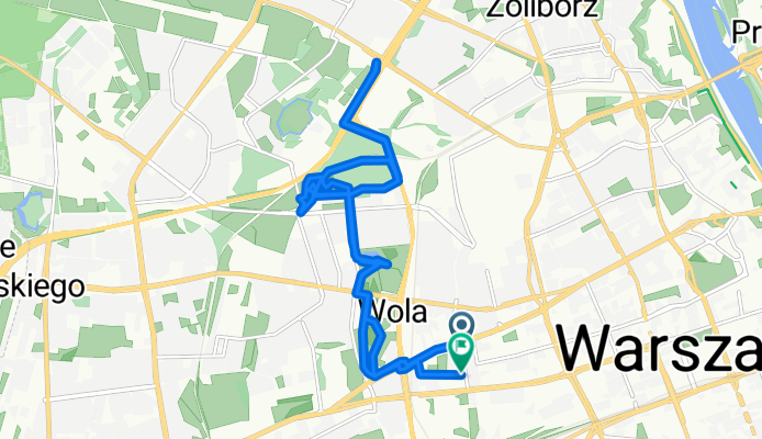 52.231, 20.968 do 52.231, 20.968