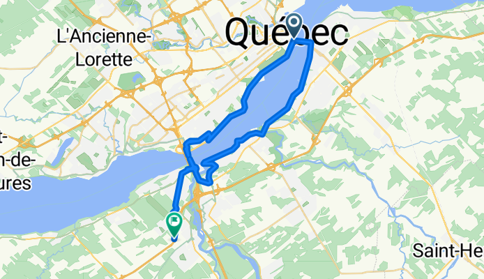From Quebec to Lévis