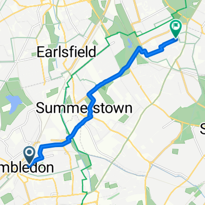 Wimbledon Police Station (Stop K) to Alderbrook Road
