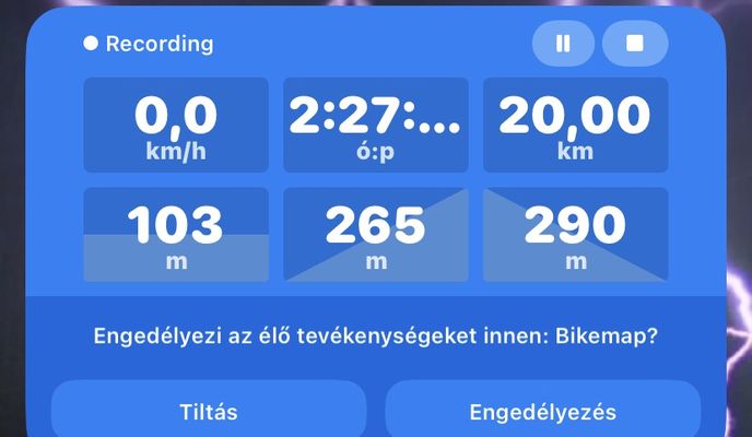 Photo 1 of the Bikemap route "Ilka utca, Budapest - Ilka utca, Budapest"
