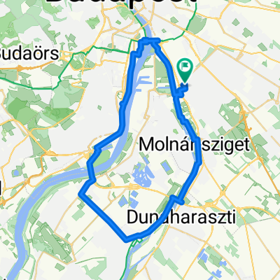 Route in Budapest