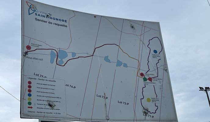 Photo 2 of the Bikemap route "boucle derrière l’école"