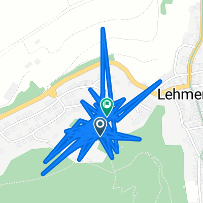 Erlenweg nach Erlenweg