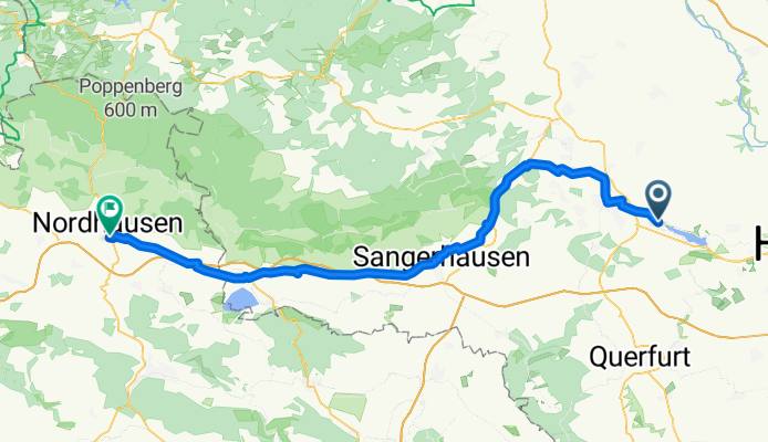 Erdeborn - Nordhausen