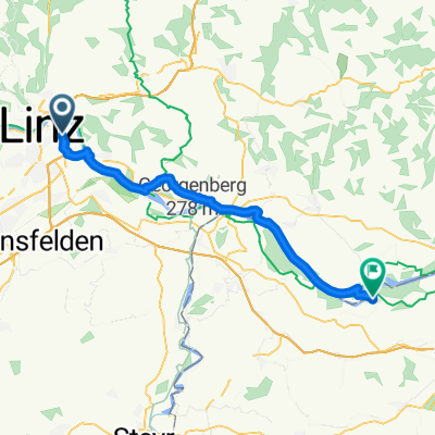 Semmelweisstraße, Linec do Blumenstraße, Wallsee-Sindelburg