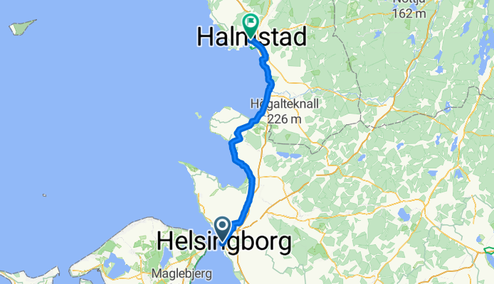 Helsingborg - Halmstad