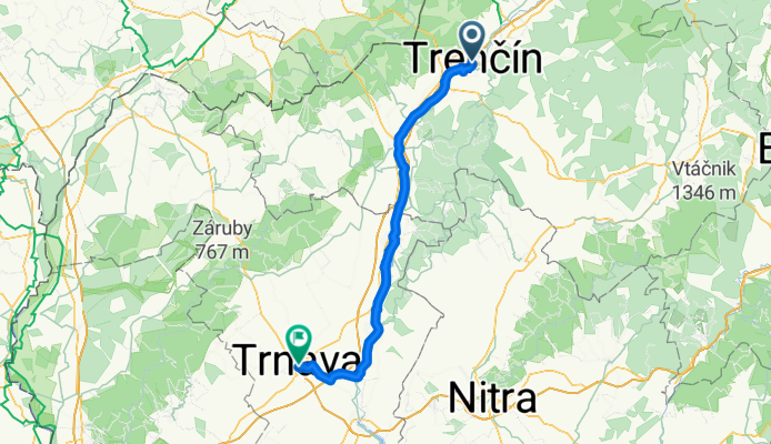 Trentschin - Tyrnau Trnava