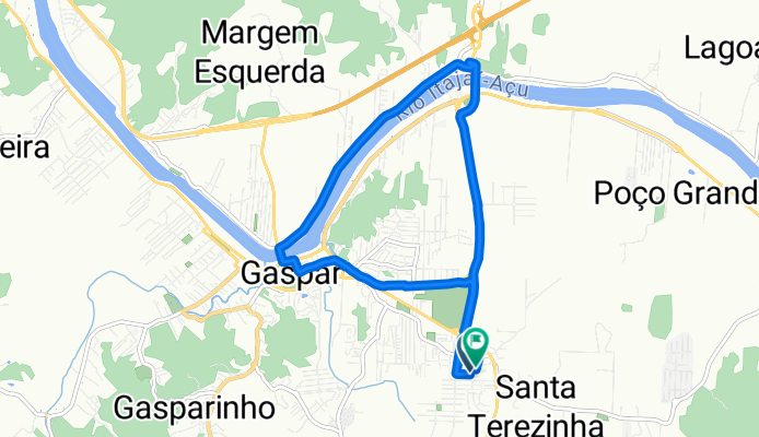 De Rua Botuvera a Rua Botuvera