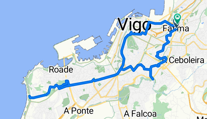 AP-9, Vigo a Rúa do Doutor Canoa, Vigo