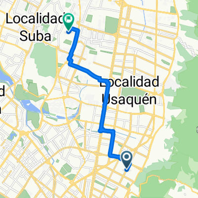 Calle 95, Bogotá a Calle 146F, Bogotá