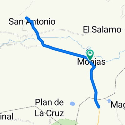 Ruta mojas la virjen