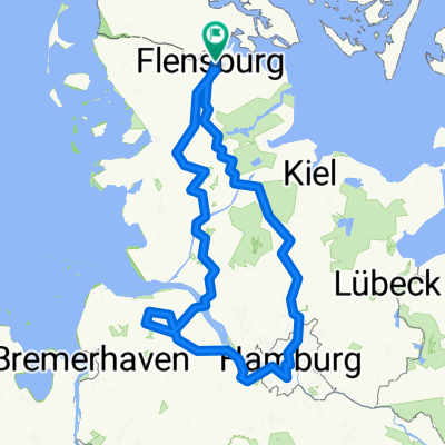 Route in Flensburg