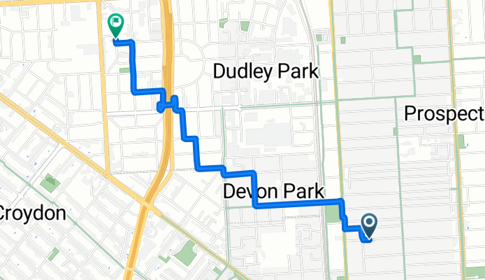 Castle Ave, Prospect to Durant Rd, Croydon Park