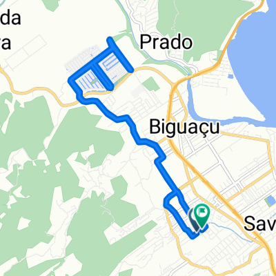 Rua Soeli Terezinha da Silva, Biguaçu a Rua Soeli Terezinha da Silva, Biguaçu