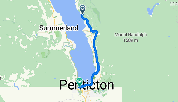 Route to Riverside Motel