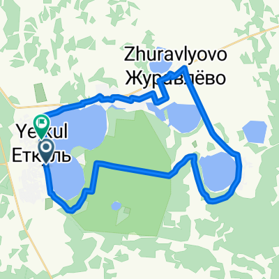 Еткуль , вокруг озера. шлю ка