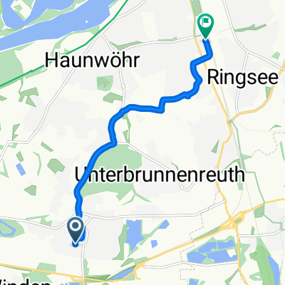 Vogelweidestraße, Ingolstadt nach Bahnhofstraße, Ingolstadt