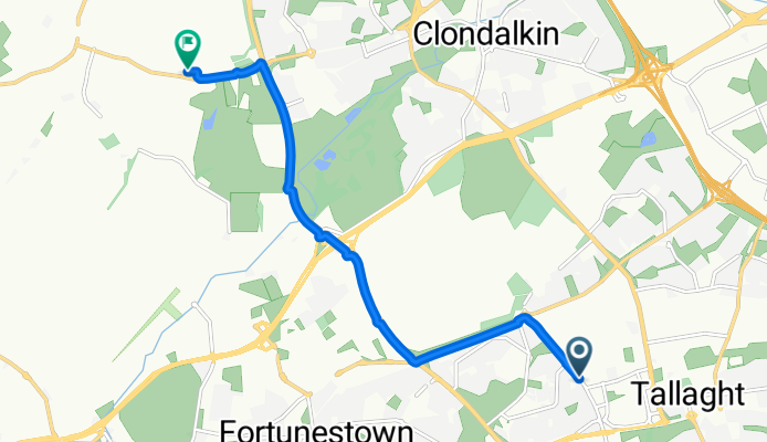 Moderate route
