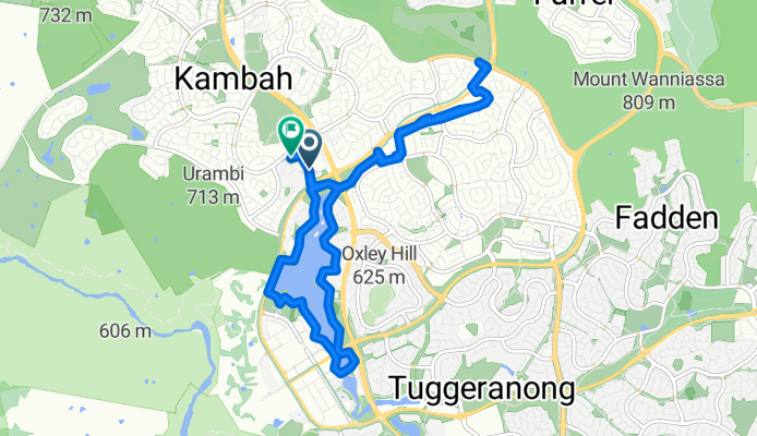Tuggeranong, Kambah to Ashby Cct, Kambah