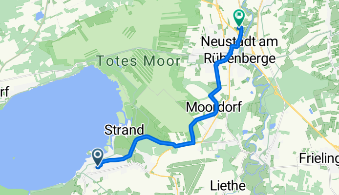 Fuhrenweg, Wunstorf nach Leinstraße, Neustadt am Rübenberge