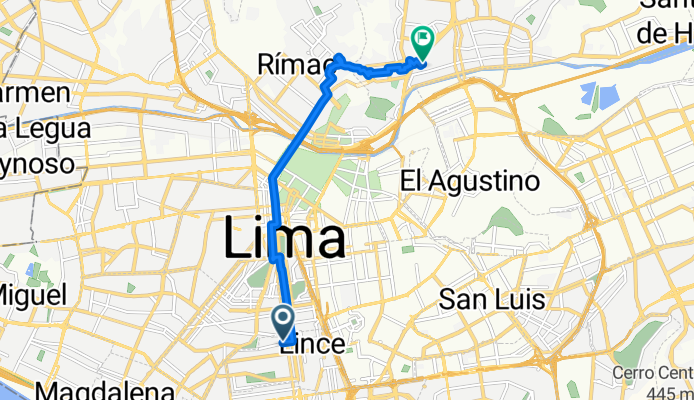 De Jir贸n Coronel Manuel G贸mez a Wiracocha