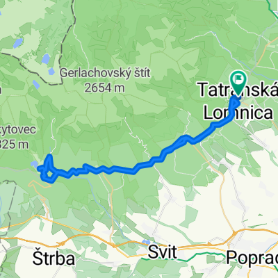 Tátralomnic, Magastátra - Tátralomnic, Magastátra