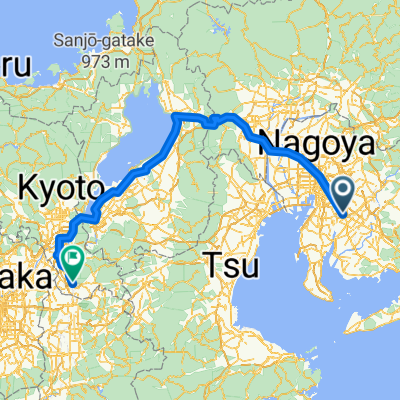一ツ木町8丁目, 刈谷市へ国道24号, 木津川市