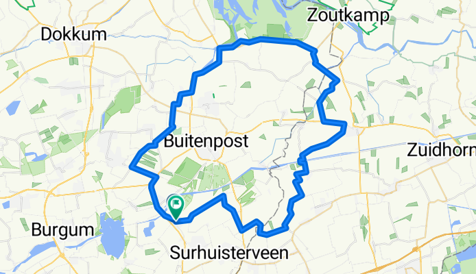 Tsjerke Buorren, Drogeham to Tsjerke Buorren, Drogeham