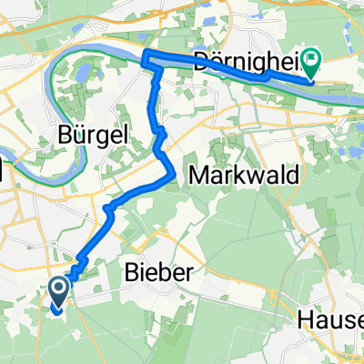 Neusalzer Straße, Offenbach am Main nach Wingertstraße, Maintal
