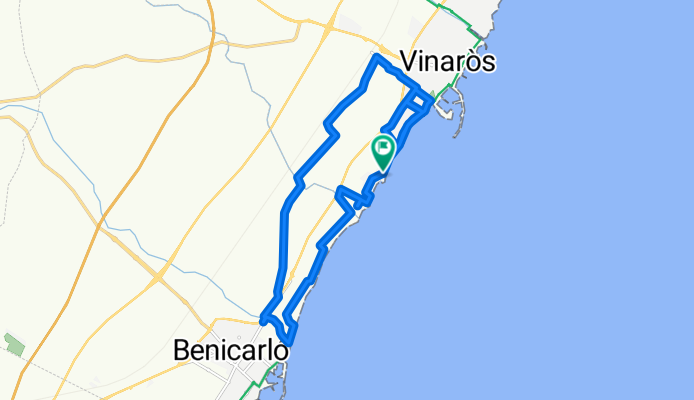 Carrer de la Cala del Puntal S, Vinaròs nach Carrer de la Cala del Puntal S, Vinaròs