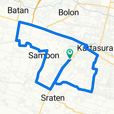 Route in Sukoharjo