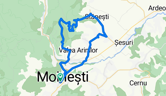 Moinesti Runcu Stănești Prăjești
