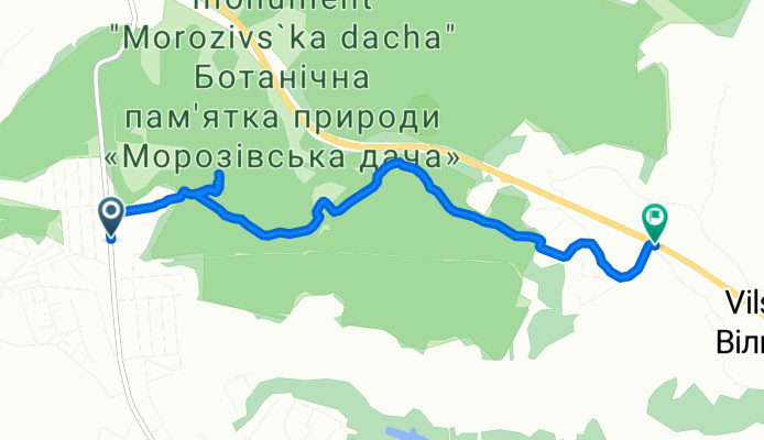 Восстановительный маршрут