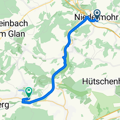 Gertweiler nach Schönenberg-Kübelberg